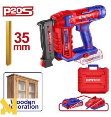 Степлер акумуляторний EMTOP ELBNLI3603 (без АКБ та ЗП), 3600 шт.