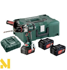 Дриль-шуруповерт ударний акумуляторний Metabo SB 18 LTX Impuls Set (602192960)