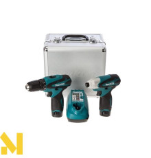 Набір інструментів акумуляторних Makita LCT204 (DF330DWE + TD090D)