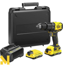 Дриль-шурупокрут ударний акумуляторний STANLEY FATMAX SFMCD715D2K
