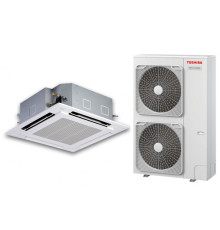 Касетна спліт-система (кондиціонер) Toshiba RAV-RM1601UTP-E / RAV-GM1601ATP-E / RBC-U31PGP(W)-E