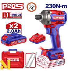 Гвинтоверт акумуляторний EMTOP ECIRL2023