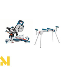 Пила торцювальна Bosch GCM 8 SJL + робочий стіл GTA 2600