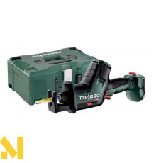 Пила шабельна акумуляторна Metabo PowerMaxx SSE 12 BL (без АКБ та ЗП) + Metaloc
