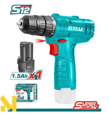 Дриль-шуруповерт акумуляторний TOTAL TDLI12415E