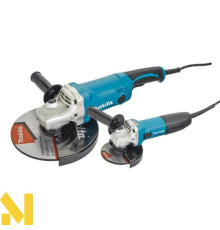 Комплект болгарок (кутові шліфмашини) Makita DK0057 (GA9050 і GA5030R)