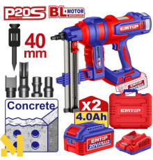 Цвяхозабивач акумуляторний EMTOP ELCNLI9008