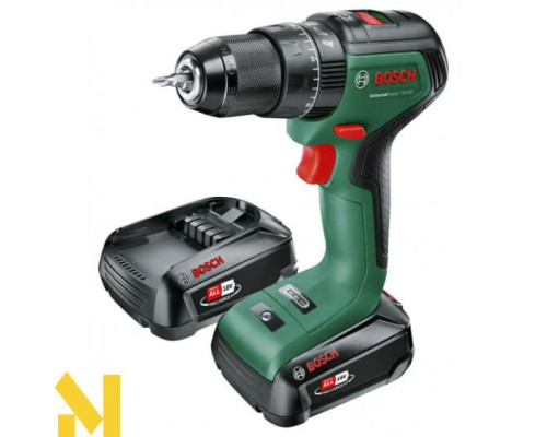 Дриль-шуруповерт ударний акумуляторний Bosch Universal Impact 18V-60 (06039D7101)