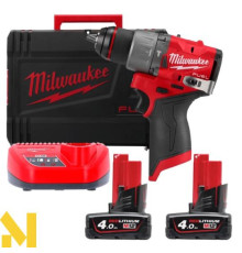 Дриль-шуруповерт акумуляторний Milwaukee M12 FPD2-402X