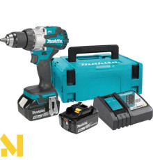 Дриль-шурупокрут ударний акумуляторний Makita DHP489RTJ