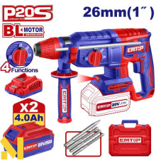 Перфоратор акумуляторний EMTOP ELRH202682