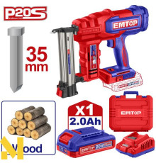 Степлер акумуляторний EMTOP ELBNLI2008