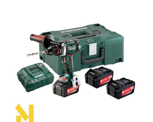 Дриль-шуруповерт ударний акумуляторний Metabo BS 18 LTX Impuls Set (602191960)