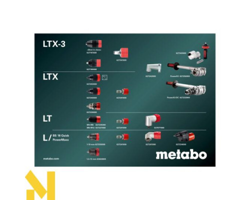 Дриль-шуруповерт акумуляторний Metabo BS 18 L BL Q (613156850) (без АКБ та ЗП)