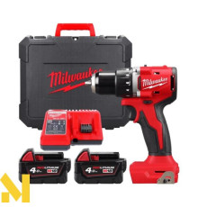 Дриль-шуруповерт акумуляторний Milwaukee M18 BLDDRC-402C