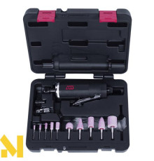 Гравер пневматичний Mighty Seven QA-0215A + набір насадок