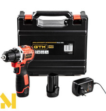 Дриль-шурупокрут акумуляторний GTM DS12/38BL