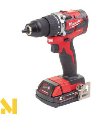 Дриль ударний акумуляторний Milwaukee M18 CBLPD-202C