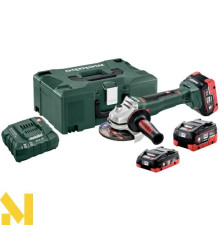 Болгарка (кутова шліфмашина) акумуляторна Metabo WB 18 LTX BL 125 Quick