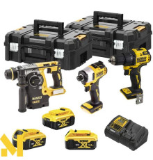 Набір інструментів акумуляторних DeWALT DCK377P3T (DCD708 + DCH273 + DCF809)