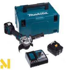 Болгарка (кутова шліфмашина) акумуляторна Makita DGA504RTJ