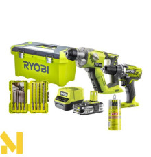 Набір інструментів акумуляторних Ryobi ONE+ R18DDSDS-125T