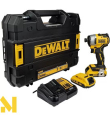 Акумуляторний дриль-шуруповерт ударний безщітковий DeWALT DCF809D2T