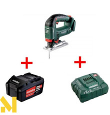 Лобзик акумуляторний Metabo STAB 18 LTX 100 Li-Power + 4.0 Ач