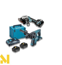 Набір інструментів акумуляторних Makita DLXMUA263 (DHR263 + DGA504Z)