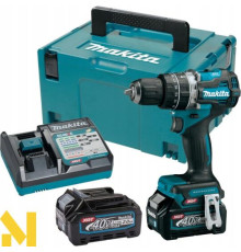 Дриль-шурупокрут акумуляторний Makita XGT 40 V MAX HP002GA201