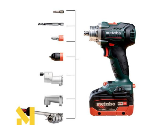 Дриль-шуруповерт акумуляторний Metabo BS 18 LTX BL Q I (602359770)