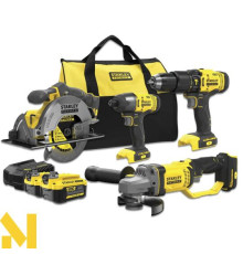 Набір інструментів акумуляторних STANLEY FATMAX SFMCK469M2