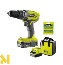 Дриль-шуруповерт акумуляторний Ryobi R18PD3-120SA17