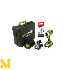 Гайковерт акумуляторний Greenworks GD24IDK2X