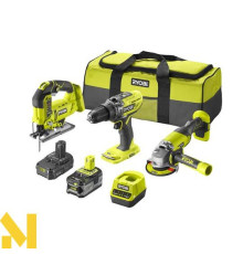 Набір інструментів акумуляторних RYOBI ONE+ RCK183B-242S