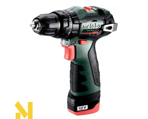Дриль-шуруповерт акумуляторний Metabo PowerMaxx SB BL (601784500)