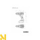 Дриль-шуруповерт ударний акумуляторний Metabo SB 18 L BL (602331800)