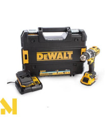 Дриль-шуруповерт акумуляторна безщіткова ударна DeWALT DCD797P2B + АКБ і ЗП