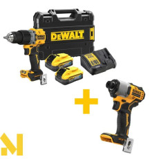 Набір інструментів акумуляторних DeWALT DCD805H2T+DCF840N