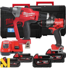 Набір інструментів акумуляторних Milwaukee M18 FPP2G3-524XEU FUEL