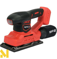 Шліфмашина вібраційна акумуляторна Yato YT-82751 (без АКБ та ЗП)