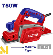 Рубанок електричний EMTOP EECR0751