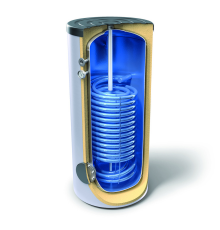 Водонагрівач для ТН з одним здвоєним теплообмінником TESY EV 2×15 S 200 60 HP