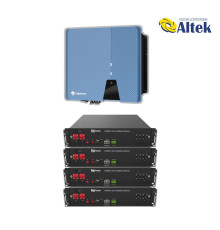 Гібридна сонячна електростанція Solplanet-6kW+Dyness-9.6kWh-LFP