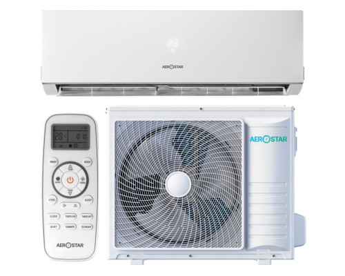 Настінна спліт-система (кондиціонер) Aerostar DJ AER-24A-R32-IU/DJ AER-24A-R32-OU
