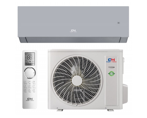 Настінна спліт-система (кондиціонер) Cooper&Hunter MAJESTY (SILVER) CH-S12FTXAM-SC