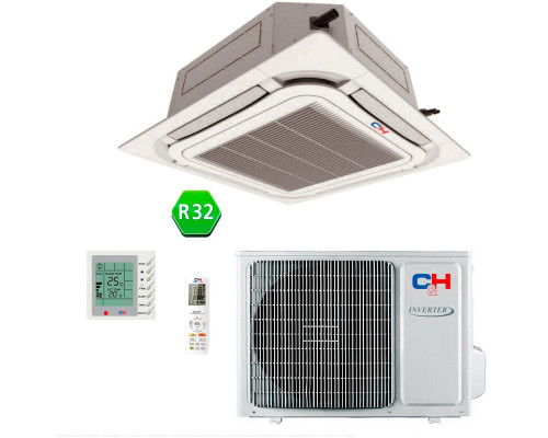 Касетна інверторна спліт-система (кондиціонер) Cooper&Hunter Nordic R32 CH-IC050RK/CH-IU050RK
