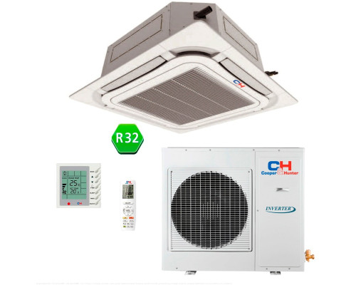 Касетна інверторна спліт-система (кондиціонер) Cooper&Hunter Nordic R32 CH-IC100RK/CH-IU100RM