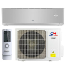 Інверторна настінна спліт-система (кондиціонер) Cooper&Hunter SUPREME (SILVER) CH-S24FTXAM2S-SC