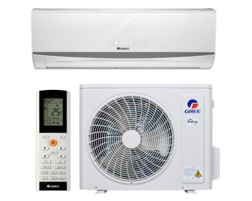 Настінна спліт-система (кондиціонер) GREE Lomo Inverter GWH12QC-K6DND2D White